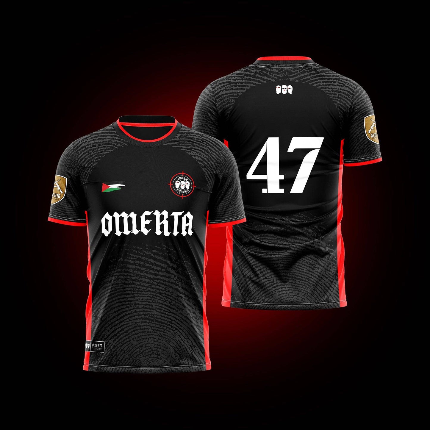 Jersey Black & Red